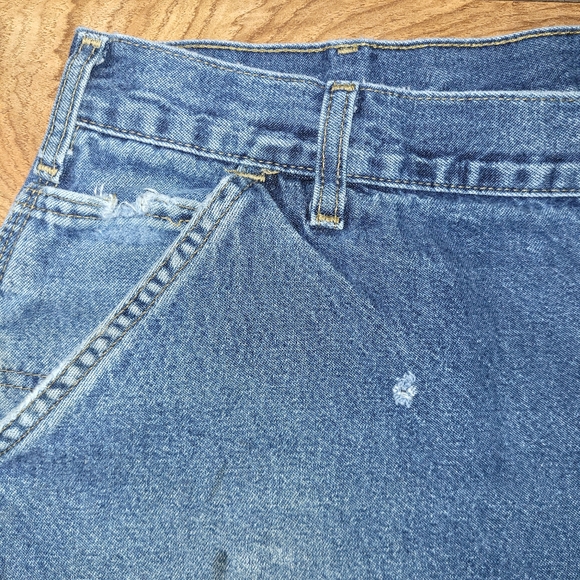 Mens Carhartt 40 x 32 Dungaree fit carpenter jeans - Picture 6 of 12